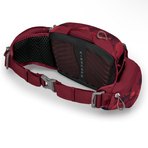 Osprey Savu 5 Belt Bag in Deep Red - Picture 4 of 7